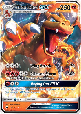 Charizard GX [20/147] [Burning Shadows] Holofoil