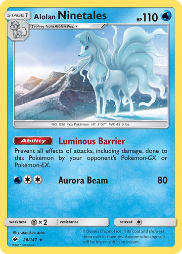 Alolan Ninetales (028/147) [Sun & Moon: Burning Shadows]