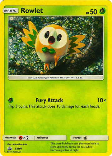Rowlet (SM01) (General Mills Promo)