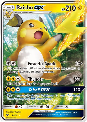 Raichu GX [29/73] [Shining Legends] Holofoil