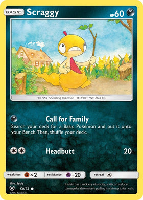 Scraggy [50/73] [Shining Legends] Reverse Holofoil