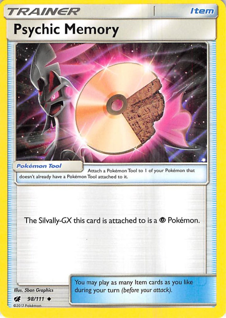 Psychic Memory [98/111] [SM - Crimson Invasion] Reverse Holofoil