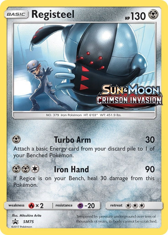 Registeel - SM75 (Prerelease) [SM75] [SM Promos] Holofoil