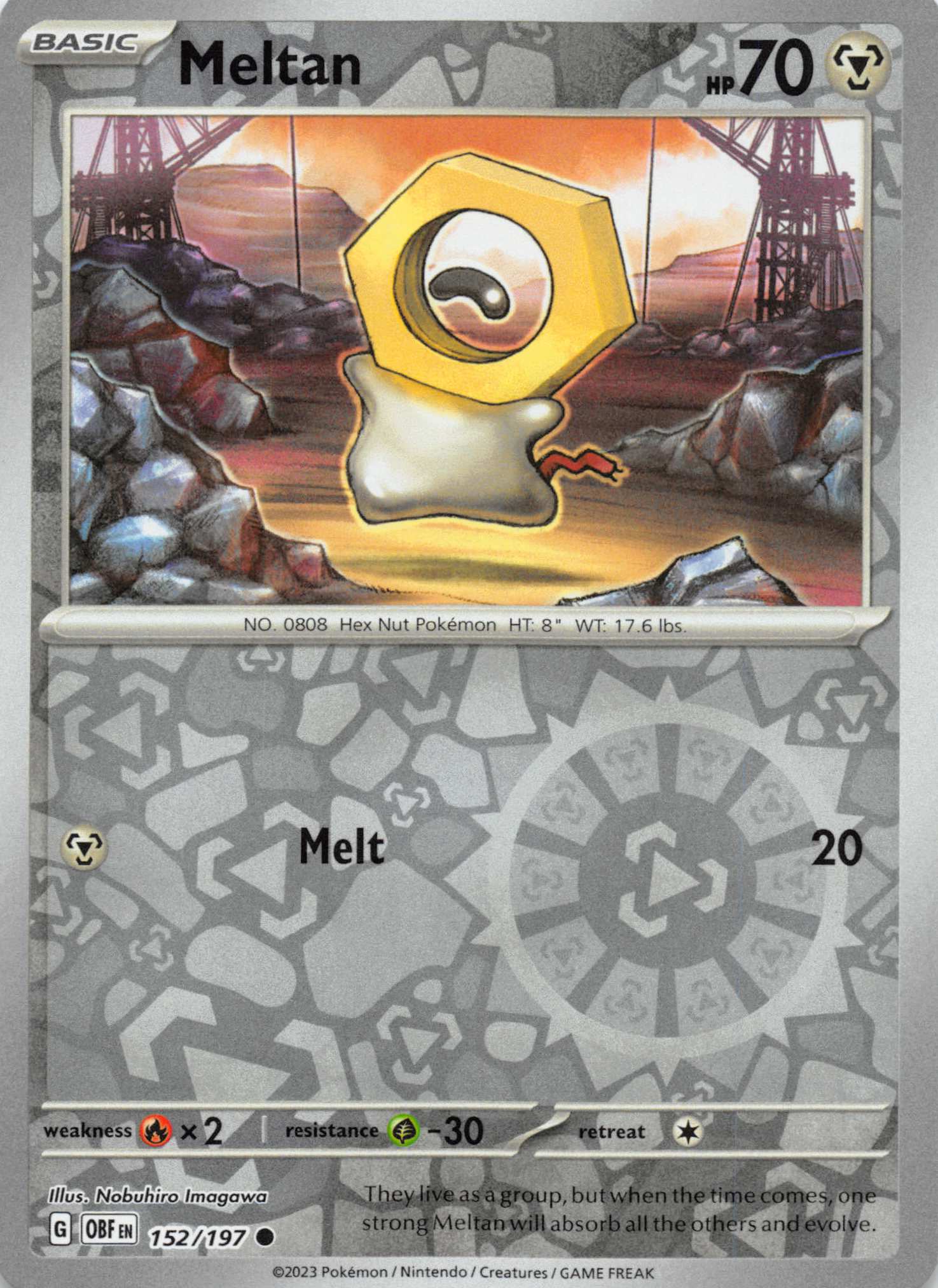 Meltan (152/197) [Scarlet & Violet: Obsidian Flames]