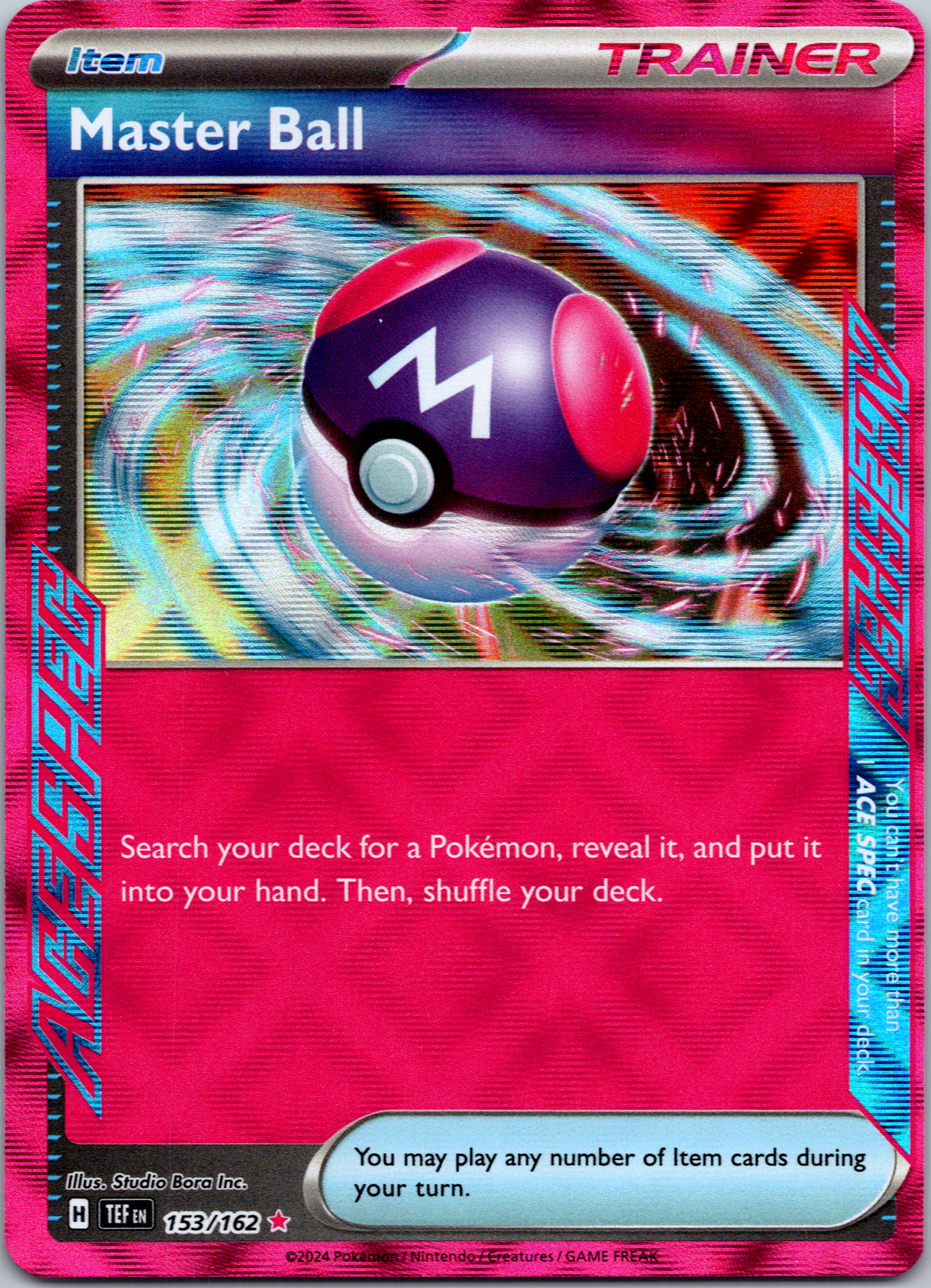 Master Ball [153/162] - (Temporal Forces) Holofoil