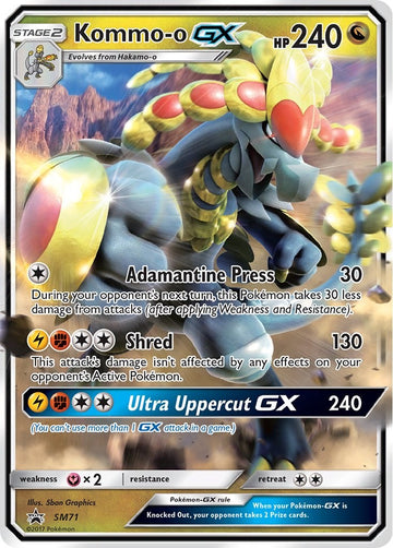 Kommo-o GX - SM71 [SM71] [SM Promos] Holofoil