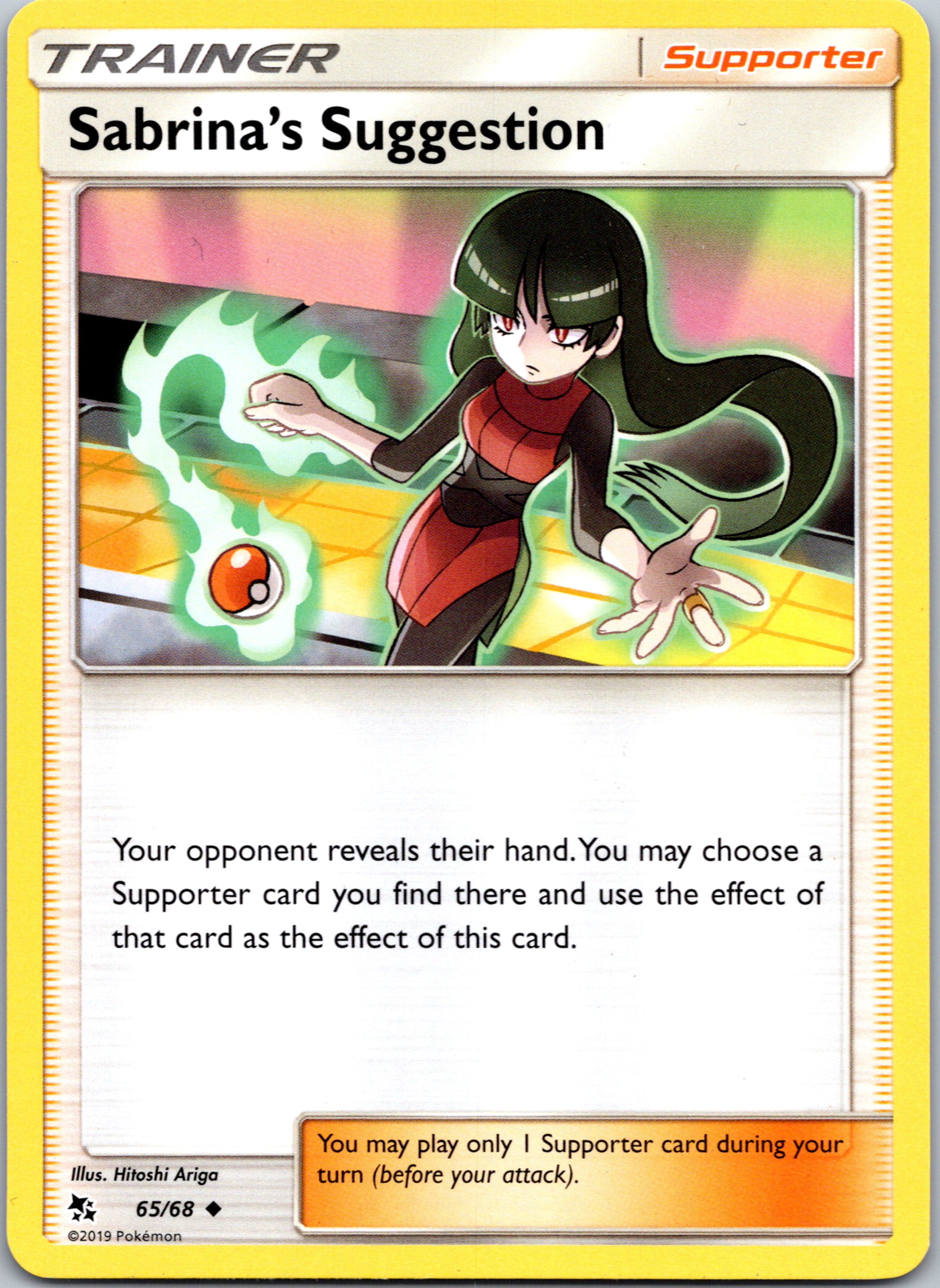 Sabrina's Suggestion (154/181) [Sun & Moon: Team Up]