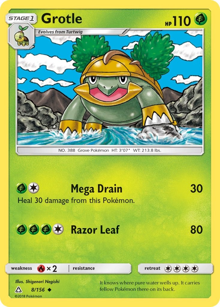 Grotle [8/156] [Ultra Prism] Reverse Holofoil