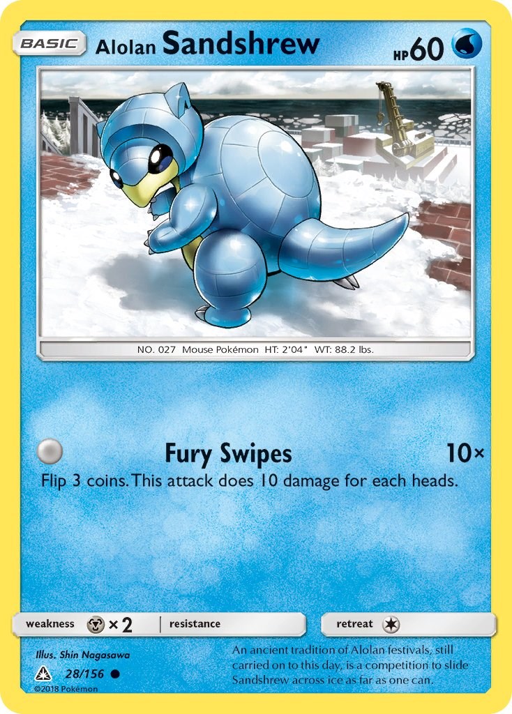 Alolan Sandshrew [28/156] [Ultra Prism]