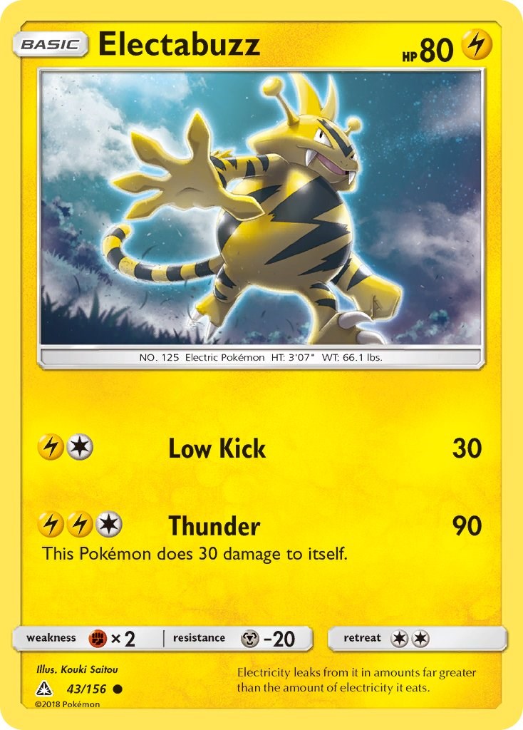Electabuzz [43/156] [Ultra Prism]
