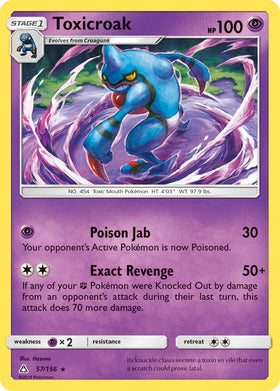 Toxicroak [57/156] [Ultra Prism]
