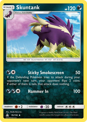 Skuntank [76/156] [Ultra Prism] Reverse Holofoil