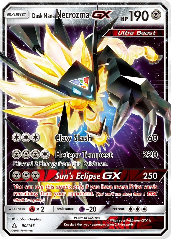 Dusk Mane Necrozma GX [90/156] [Ultra Prism] Holofoil
