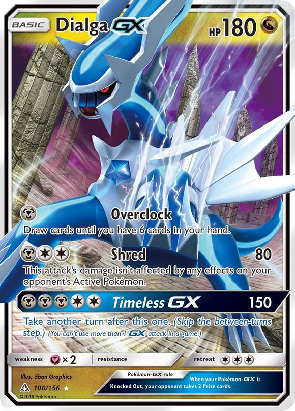 Dialga GX [100/156] [Ultra Prism] Holofoil