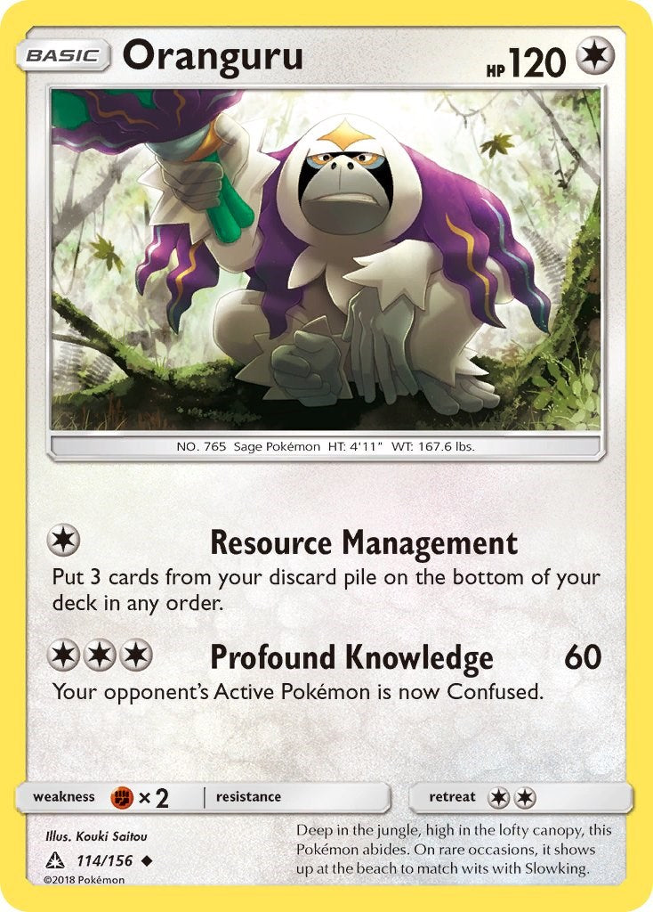 Oranguru [114/156] [Ultra Prism] Reverse Holofoil
