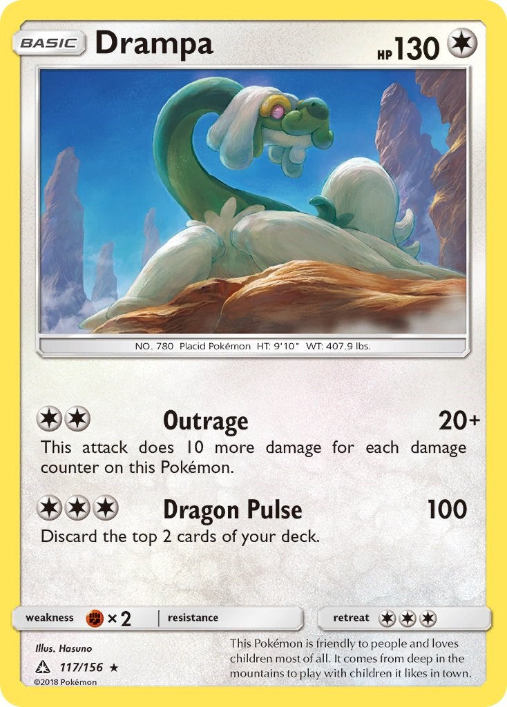 Drampa [117/156] [Ultra Prism] Reverse Holofoil