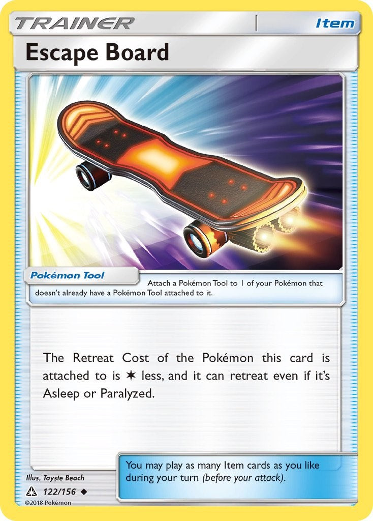 Escape Board [122/156] [Ultra Prism] Reverse Holofoil