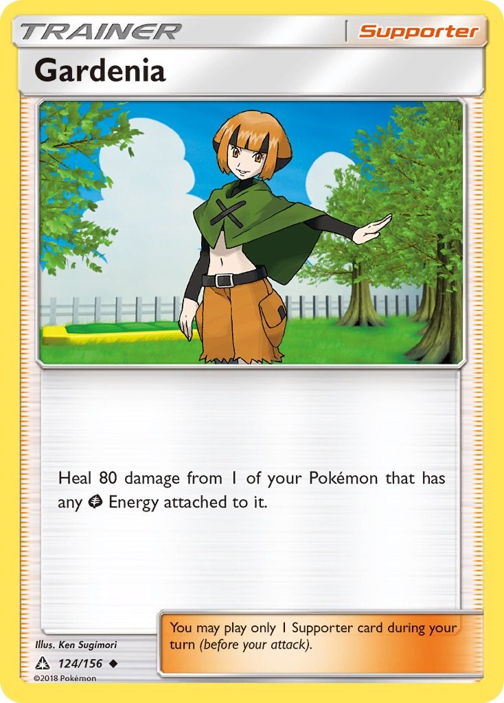Gardenia [124/156] [Ultra Prism] Reverse Holofoil