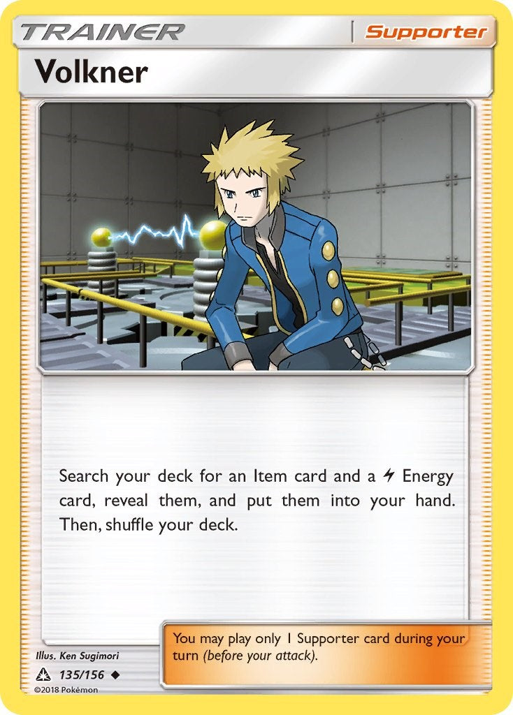 Volkner [135/156] [Ultra Prism] Reverse Holofoil