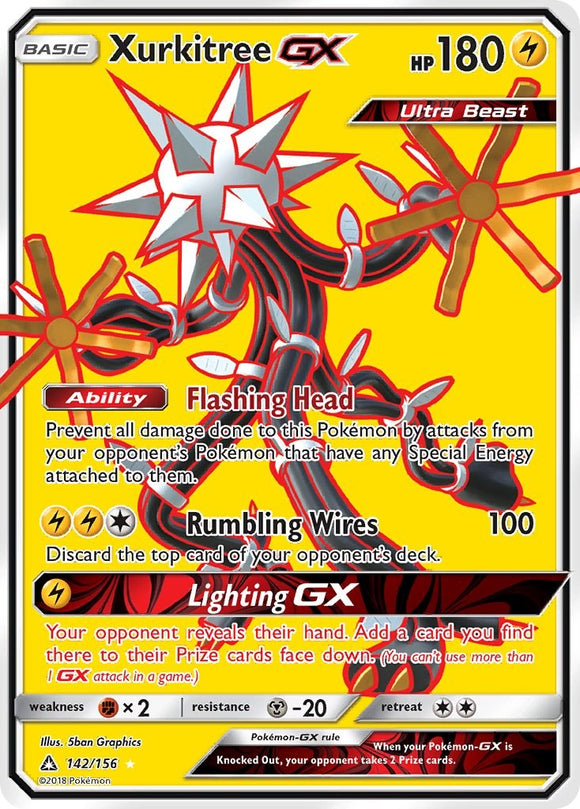 Xurkitree GX (Full Art) [142/156] [Ultra Prism] Holofoil