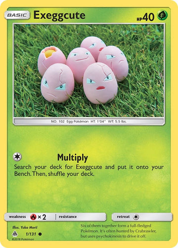 Exeggcute [1/131] [SM - Forbidden Light] Reverse Holofoil
