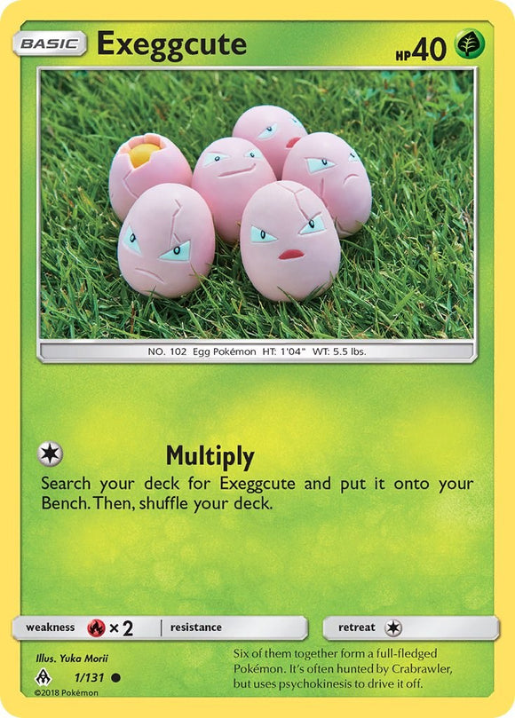 Exeggcute [1/131] [SM - Forbidden Light] Reverse Holofoil