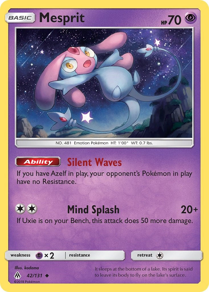 Mesprit [42/131] [SM - Forbidden Light] Reverse Holofoil