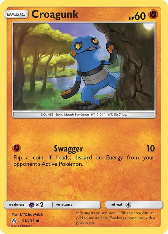 Croagunk (063/131) [SM - Forbidden Light]