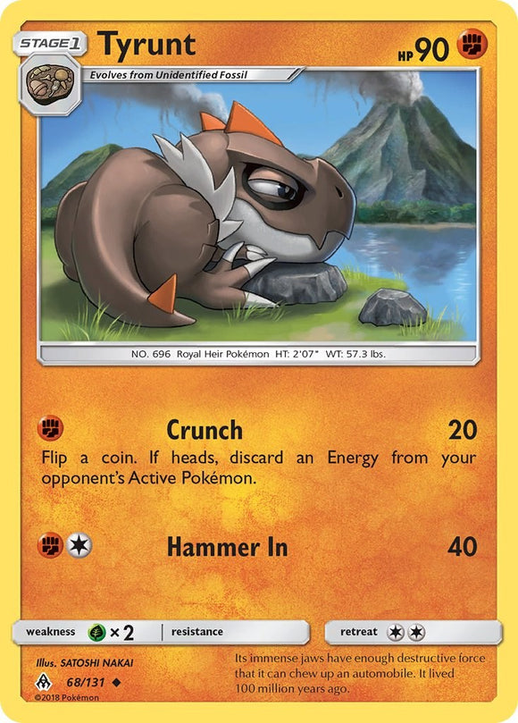 Tyrunt [68/131] [SM - Forbidden Light] Reverse Holofoil