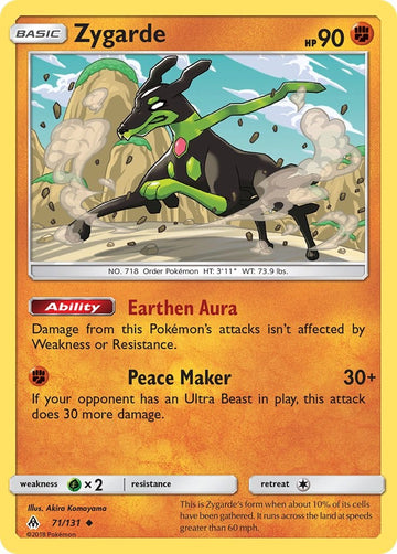 Zygarde (71) [71/131] [SM - Forbidden Light] Reverse Holofoil