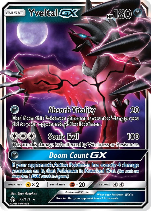 Yveltal GX (079/131) [SM - Forbidden Light]