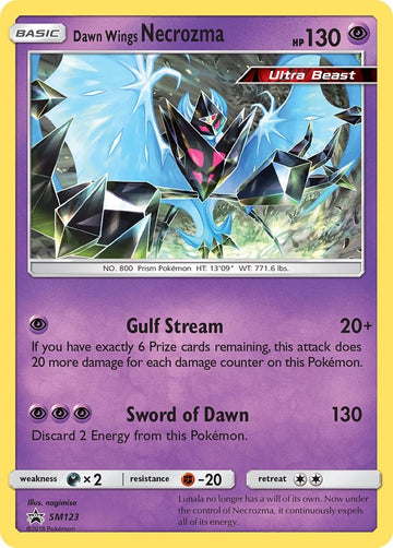 Dawn Wings Necrozma - SM123 [SM123] [SM Promos] Holofoil