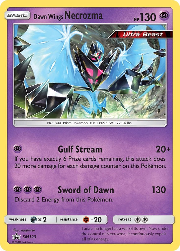 Dawn Wings Necrozma - SM123 [SM123] [SM Promos] Holofoil