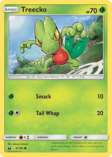 Treecko (008/168) [Sun & Moon: Celestial Storm]