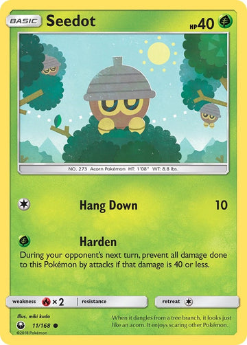 Seedot (11) [11/168] [Celestial Storm] Reverse Holofoil