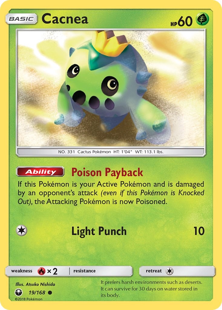 Cacnea [19/168] [Celestial Storm] Reverse Holofoil