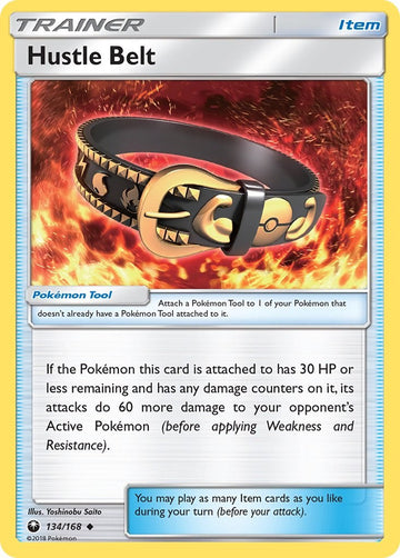 Hustle Belt [134/168] [Celestial Storm] Reverse Holofoil