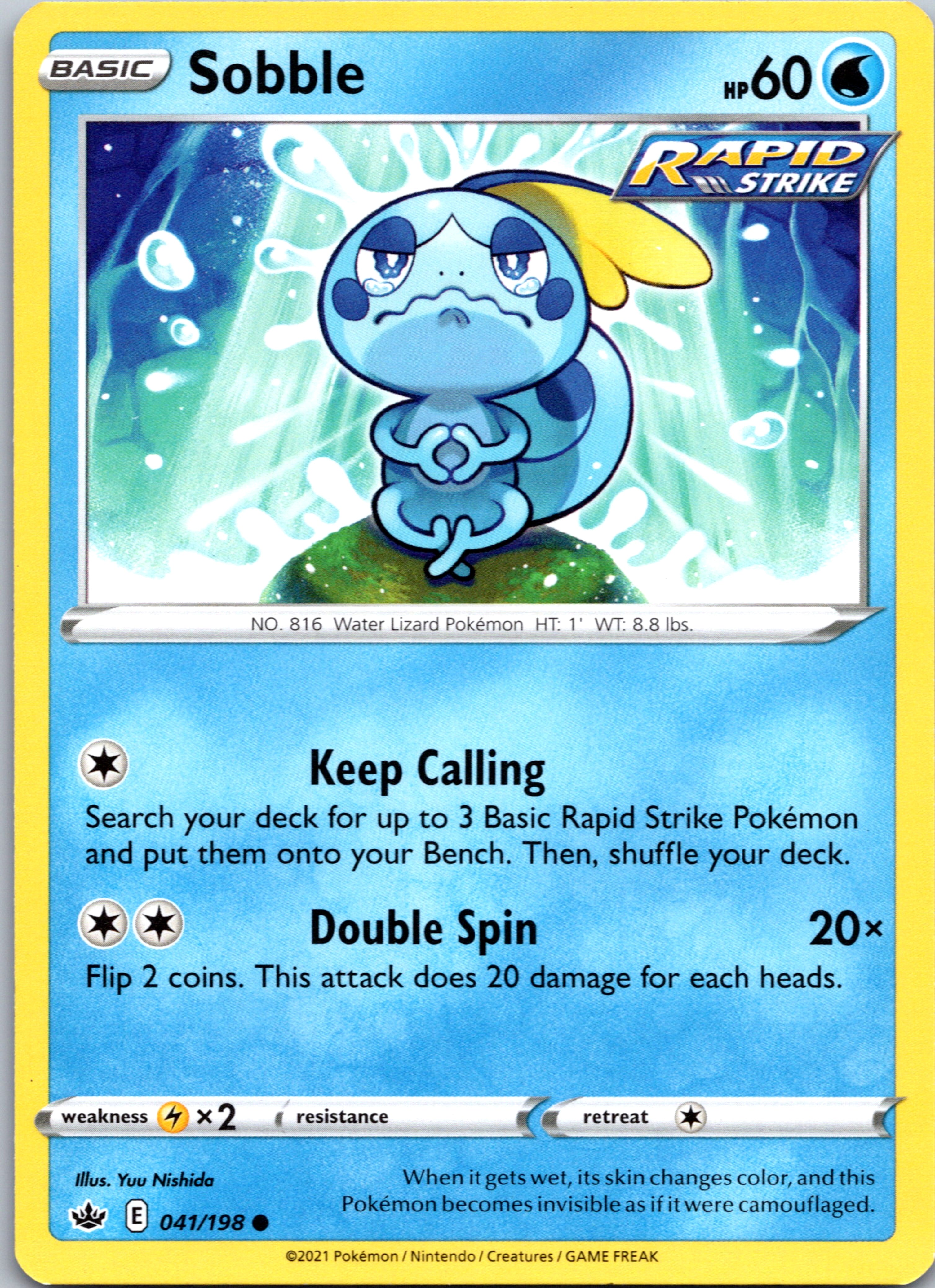 Sobble (041/198) [Sword & Shield: Chilling Reign]