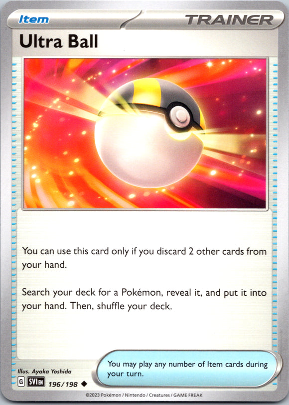Ultra Ball (196/198) [Scarlet & Violet: Base Set]
