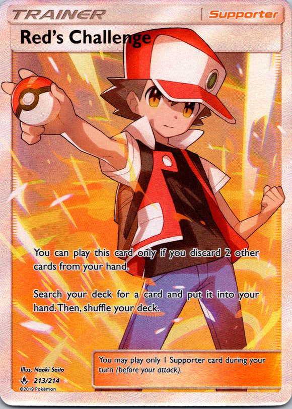 Red's Challenge (213/214) [Sun & Moon: Unbroken Bonds]