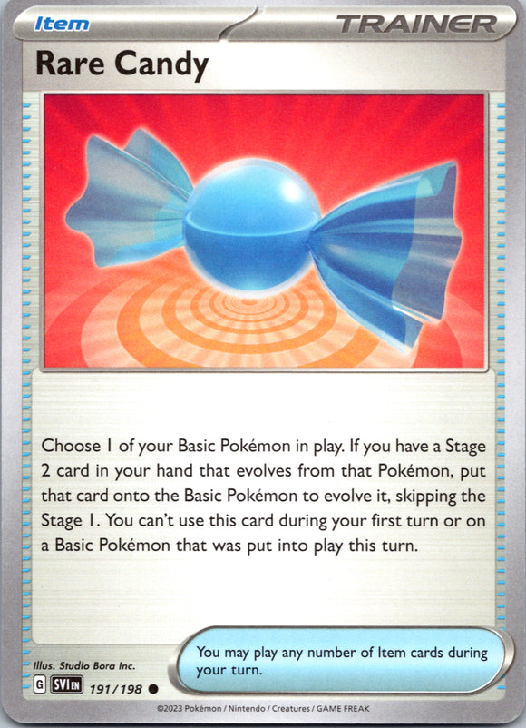 Rare Candy (191/198) [Scarlet & Violet: Base Set]