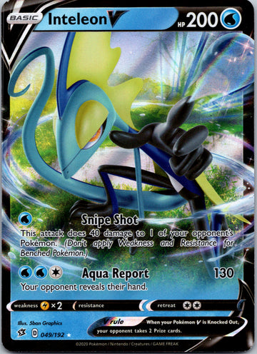 Inteleon V (049/192) [Sword & Shield: Rebel Clash]