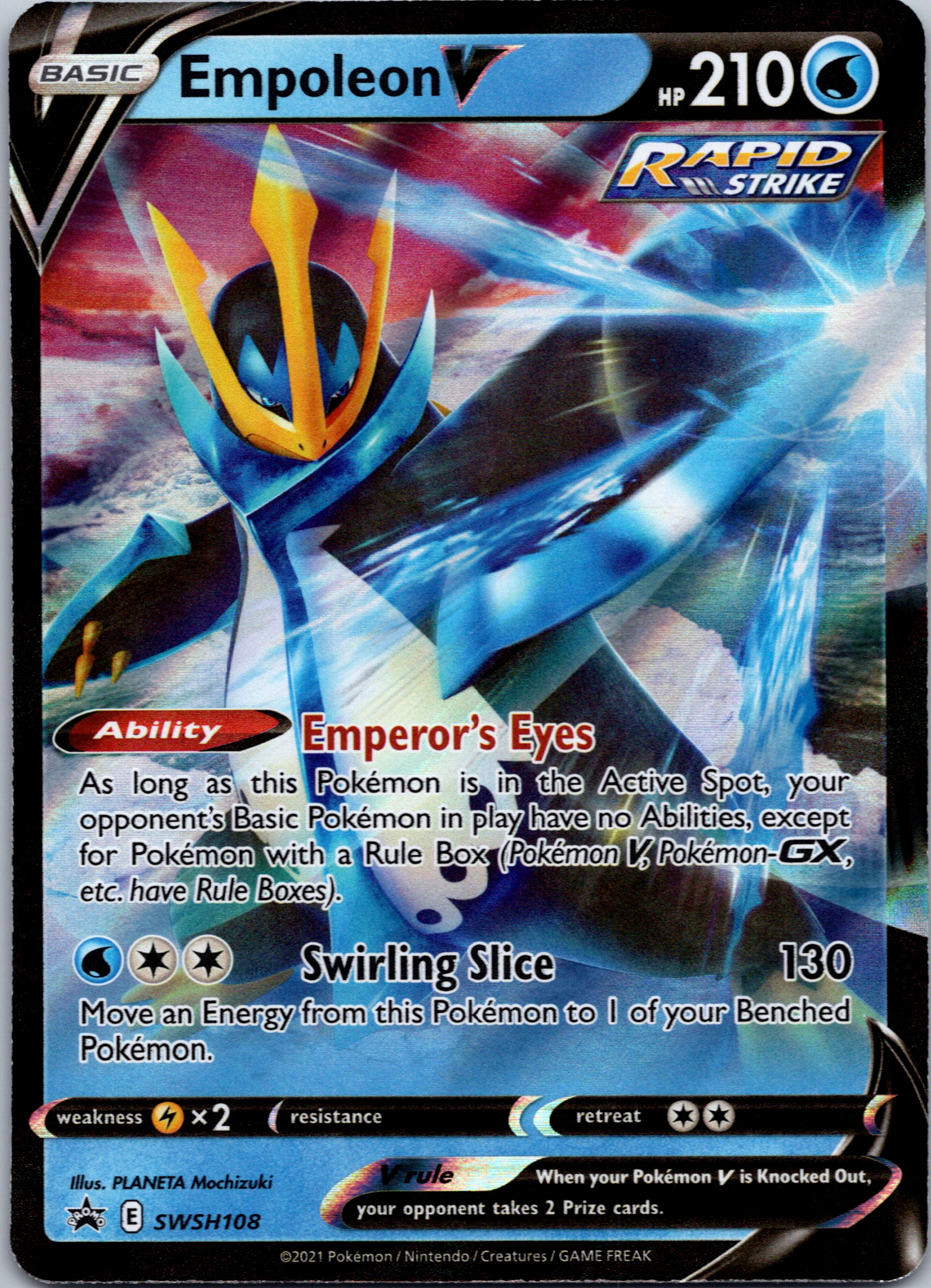 Empoleon V (SWSH108) [Sword & Shield: Black Star Promos]