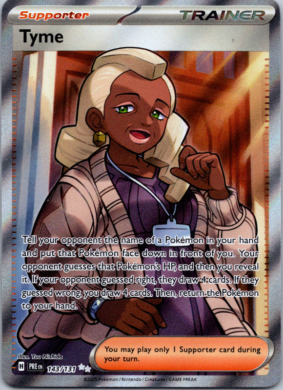 Tyme [143/131] - (Prismatic Evolutions) Holofoil