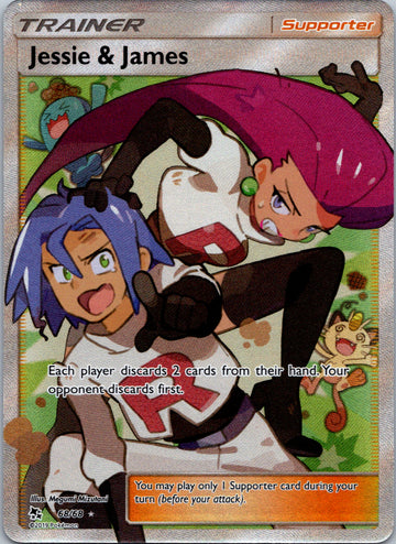 Jessie & James (Full Art) (068/68) [Hidden Fates]