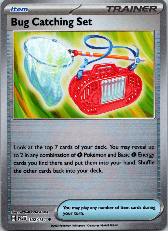 Bug Catching Set (Poke Ball Pattern) [102/131] - (Prismatic Evolutions) Holofoil