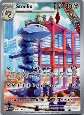Steelix (208/182) - [Scarlet & Violet: Paradox Rift] Holofoil