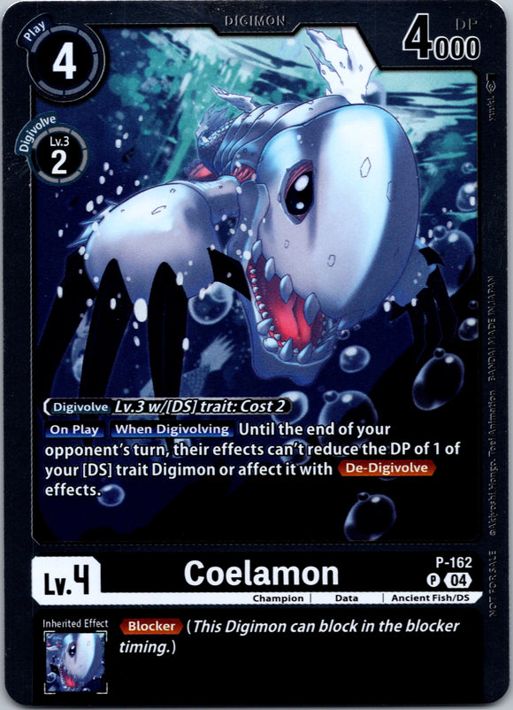 Coelamon (Chain of Liberation Upgrade Pack) [P-162] [Digimon Promotion Cards] Foil