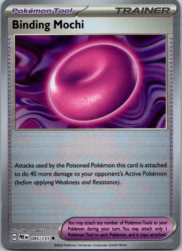 Binding Mochi (Poke Ball Pattern) [095/131] - (Prismatic Evolutions) Holofoil