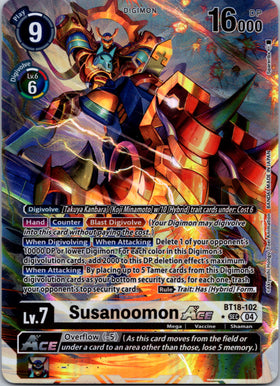 Susanoomon ACE (Alternate Art) [BT18-102-SEC] [Release Special Booster 2.0] Foil